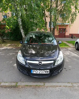 samochody osobowe Opel Corsa cena 17000 przebieg: 123000, rok produkcji 2009 z Poznań